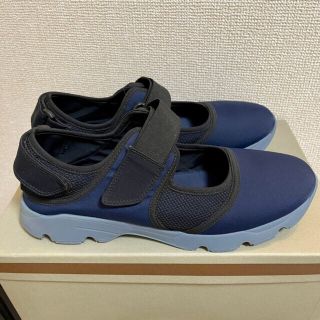 マルニ(Marni)のMARNI マルニ　ベルクロスニーカー NAVY サイズ42(スニーカー)