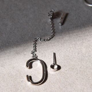 エンフォルド(ENFOLD)のChain silver earcuff pierce No.567(ピアス)