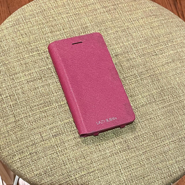 LAZY SUSAN(レイジースーザン)のレイジースーザン iPhone ケース ピンク スマホ/家電/カメラのスマホアクセサリー(iPhoneケース)の商品写真