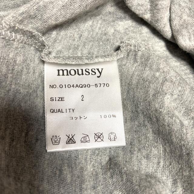 moussy(マウジー)のmoussy レディースTシャツ レディースのトップス(Tシャツ(半袖/袖なし))の商品写真