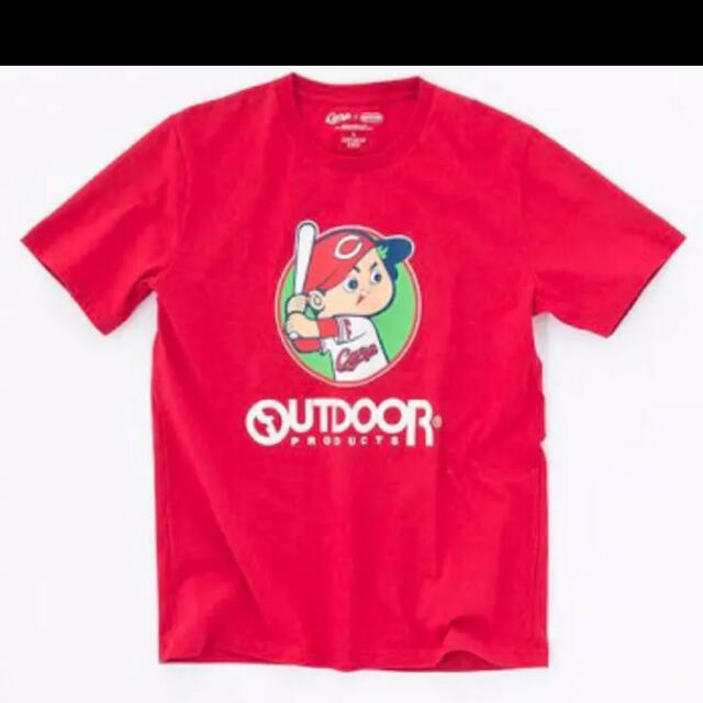 OUTDOOR PRODUCTS(アウトドアプロダクツ)のOUTDOOR PRODUCTS アウトドア カープコラボＴ Tシャツ M 広島 メンズのトップス(Tシャツ/カットソー(半袖/袖なし))の商品写真