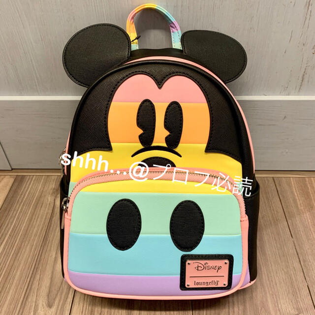 Disney - SALE【 ラウンジフライ パステル ミッキー リュック 】ミッキーマウス