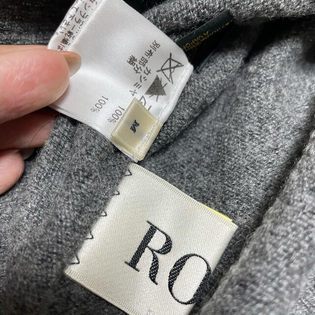 ROPE’(ロペ)のRope vネック カシミア ニット セーター Mサイズ相当 レディースのトップス(ニット/セーター)の商品写真