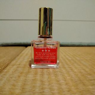 コージーホンポ(コージー本舗)のスキューズミー グロッシーコート ピンクコート 10ml(ネイルトップコート/ベースコート)