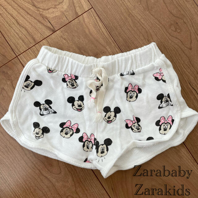 ZARA KIDS(ザラキッズ)のショートパンツ　Zarababy 最終値下げ！ キッズ/ベビー/マタニティのベビー服(~85cm)(パンツ)の商品写真