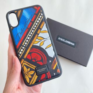 ドルチェアンドガッバーナ(DOLCE&GABBANA)の【新品】Dolce&Gabbana ステンドグラス iPhoneXR ケース(iPhoneケース)