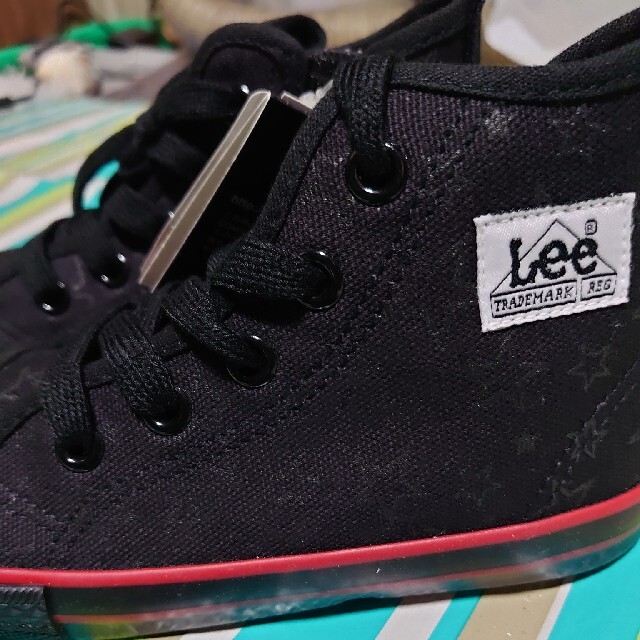 Lee(リー)のサイズ18 Leeハイカット キッズ/ベビー/マタニティのキッズ靴/シューズ(15cm~)(スニーカー)の商品写真