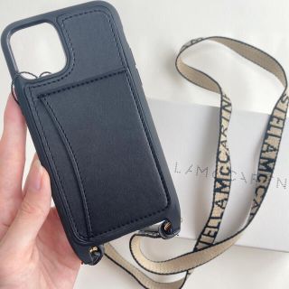 ステラマッカートニー(Stella McCartney)のラスト１【新品】ステラマッカートニー ネックストラップ付き iPhoneケース(iPhoneケース)