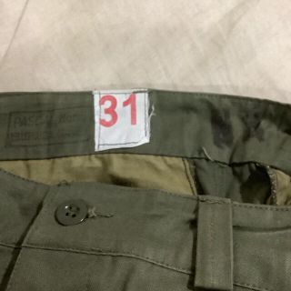 フランス軍 M47 31サイズ dead stock(ワークパンツ/カーゴパンツ)