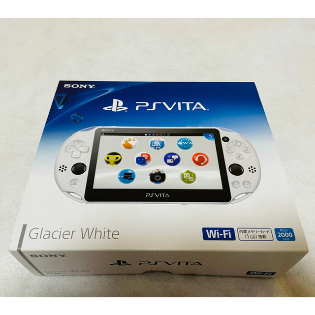 本体未使用品 PSVita PCH-2000 ZA22 グレイシャーホワイト - 家庭用