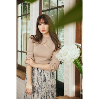 サイトで Her lip to - herlipto Cutout Ribbed Stretch-Knit Topの