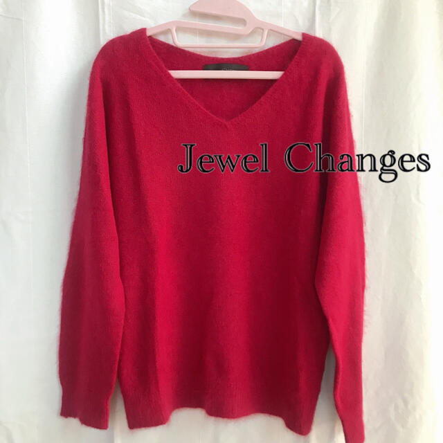 Jewel Changes(ジュエルチェンジズ)のJewel Changes♡アンゴラ混ふわふわニット レディースのトップス(ニット/セーター)の商品写真