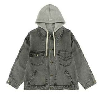 アリシアスタン(ALEXIA STAM)のアリシアスタン Hooded Oversized Denim Jacket(Gジャン/デニムジャケット)