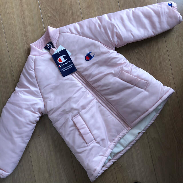 Champion(チャンピオン)のチャンピオン　内側フリース ジャケット キッズ/ベビー/マタニティのキッズ服女の子用(90cm~)(ジャケット/上着)の商品写真