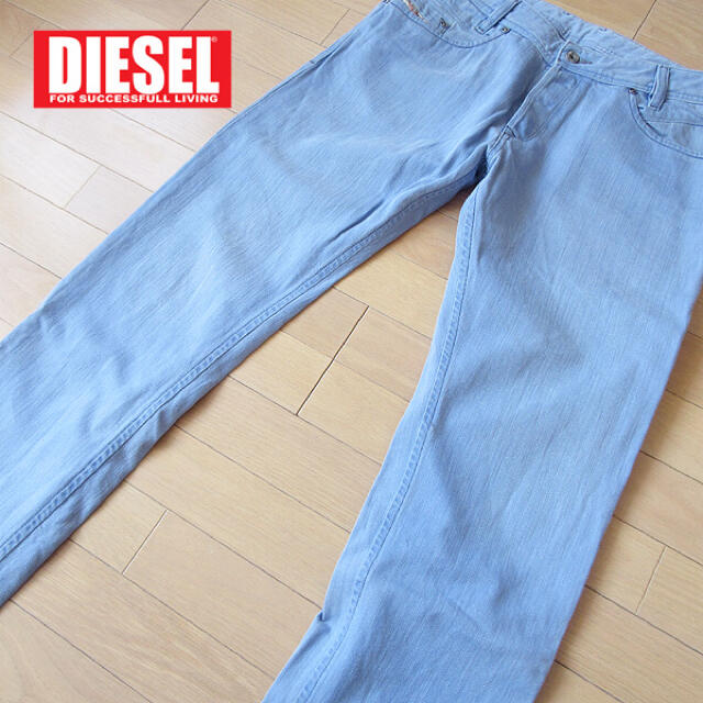 美品 34 DIESEL ディーゼル メンズ テーパードデニム IAKOP