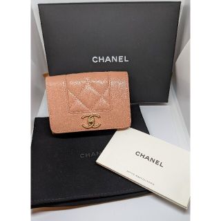 シャネル(CHANEL)の超美品　CHANEL　ココマーク　コンパクト　財布　ミニウオレット　シャネル(財布)