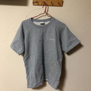 コロンビア(Columbia)のColumbia 半袖スゥェット　グレー(Tシャツ/カットソー(半袖/袖なし))