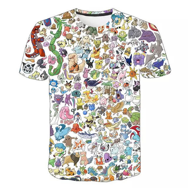 専用⭐️ポケモン　総柄　tシャツ　110,120,140