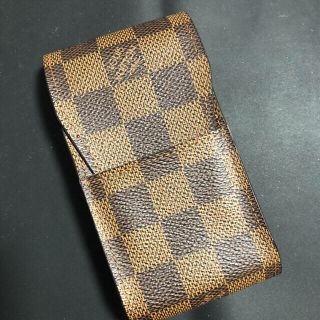 ルイヴィトン(LOUIS VUITTON)の美品　ルイヴィトン　ダミエ　シガレットケース(タバコグッズ)