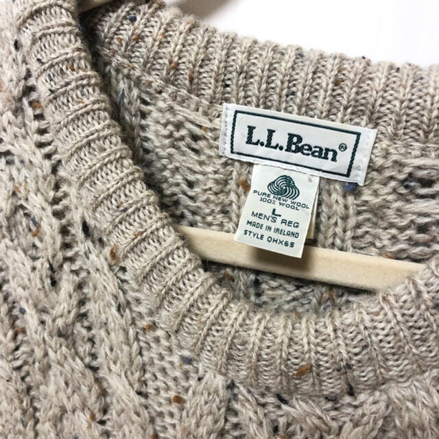 L.L bean wool knit メンズのトップス(ニット/セーター)の商品写真