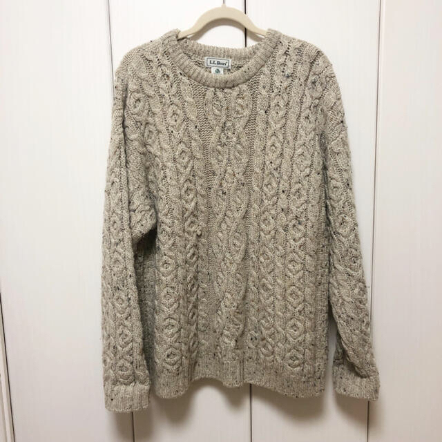 L.L bean wool knit メンズのトップス(ニット/セーター)の商品写真