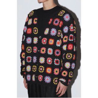 ジャーナルスタンダード(JOURNAL STANDARD)のNiche. / Crochet Cardigan-Colorful-black(カーディガン)