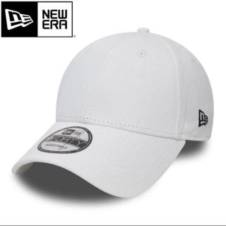 ニューエラー(NEW ERA)のニューエラ キャップ 白 ベーシック ホワイト アジャスタブル 無地(キャップ)