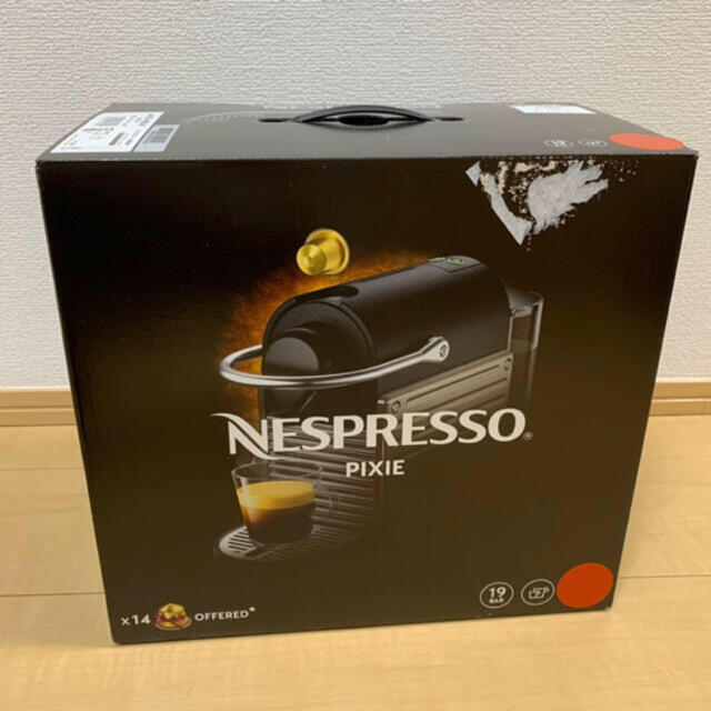 NESPRESSO C61TI ネスプレッソ ピクシーツー レッド　新品未開封