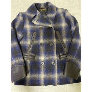 テンダーロイン(TENDERLOIN)のTENDERLOIN 09AW T-PEA COAT NAVY Pコート(ピーコート)