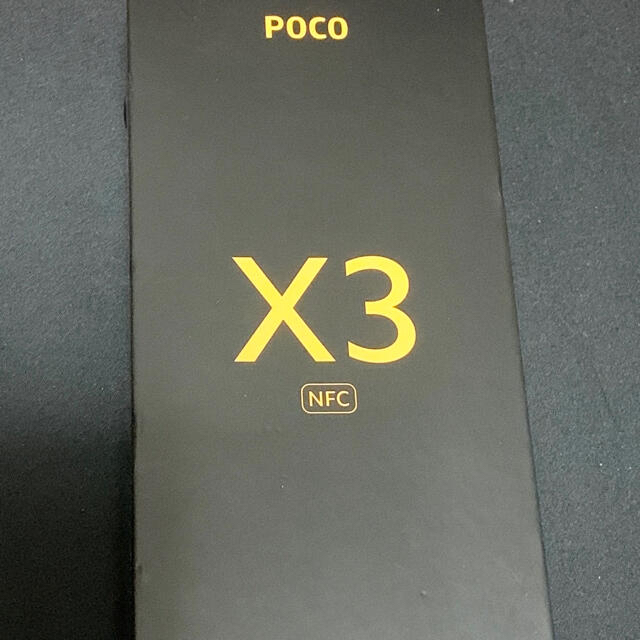 xiaomi POCO X3 NFC ブルー　6GB 64GB simフリー