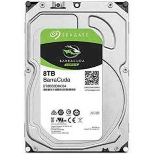 SEAGATE 製　8TB 2台