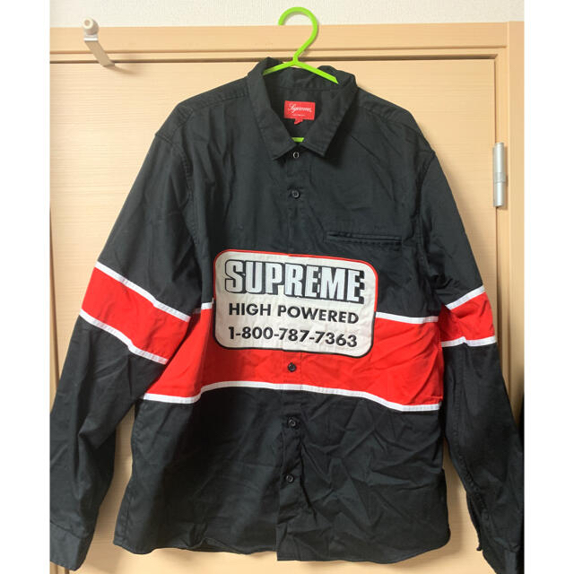 supreme シャツジャケット　XL ブラック