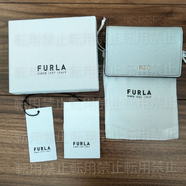 FURLA BABYLON 名刺入れ カードケース クリスタルグレー 新品未使用