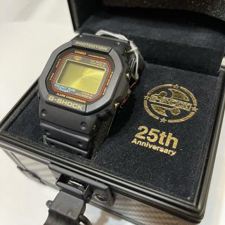 ジーショック(G-SHOCK)のDW-5025SP-1JF 25th Anniversary 限定 未使用保管品(腕時計(デジタル))