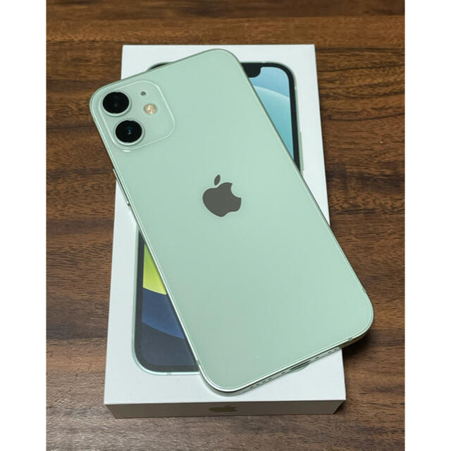 Apple(アップル)のiPhone12mini 64GB グリーン スマホ/家電/カメラのスマートフォン/携帯電話(スマートフォン本体)の商品写真