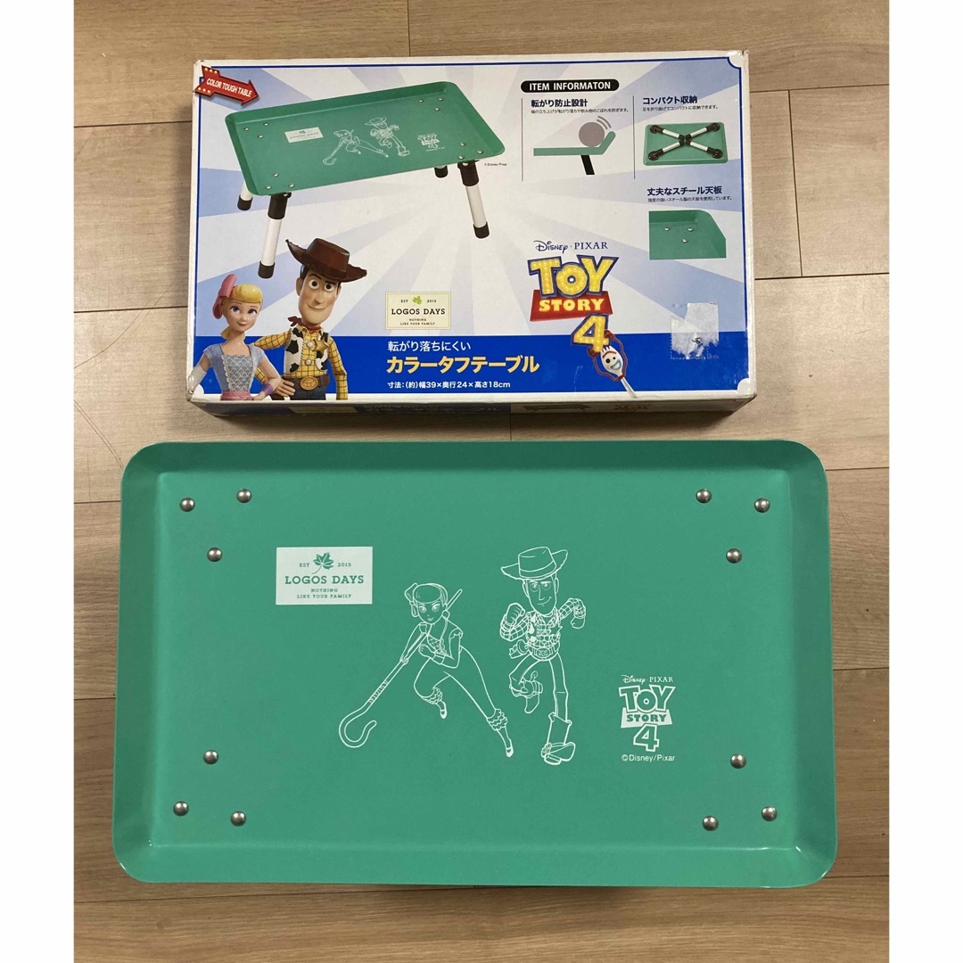 新品】ロゴス カラータフテーブル トイストーリー - テーブル/チェア