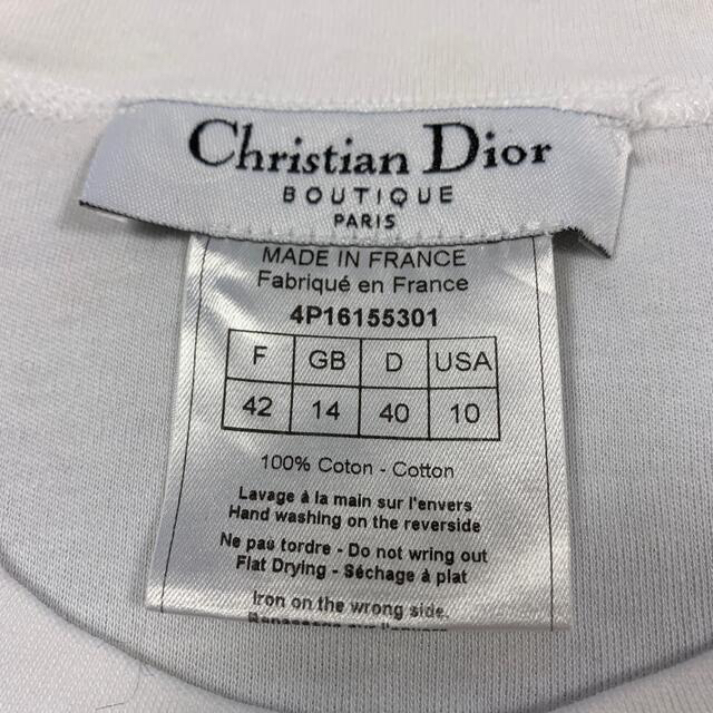 Dior(ディオール)のDior ディオール　トロッター　ノースリーブ　Tシャツ レディースのトップス(Tシャツ(半袖/袖なし))の商品写真