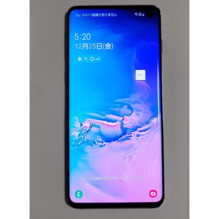 サムスン(SAMSUNG)のGalaxy s10 SC-03L(スマートフォン本体)