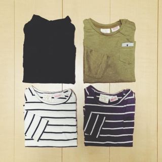 ザラキッズ(ZARA KIDS)のZARA BABY ロンT4枚セット(Ｔシャツ)