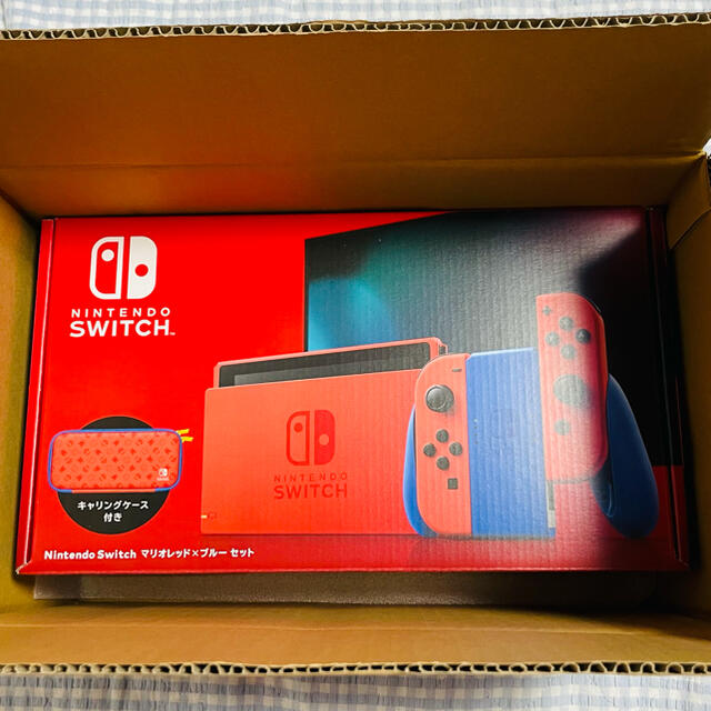 Nintendo Switch 本体 マリオレッド×ブルー セット 新品未使用品Switch