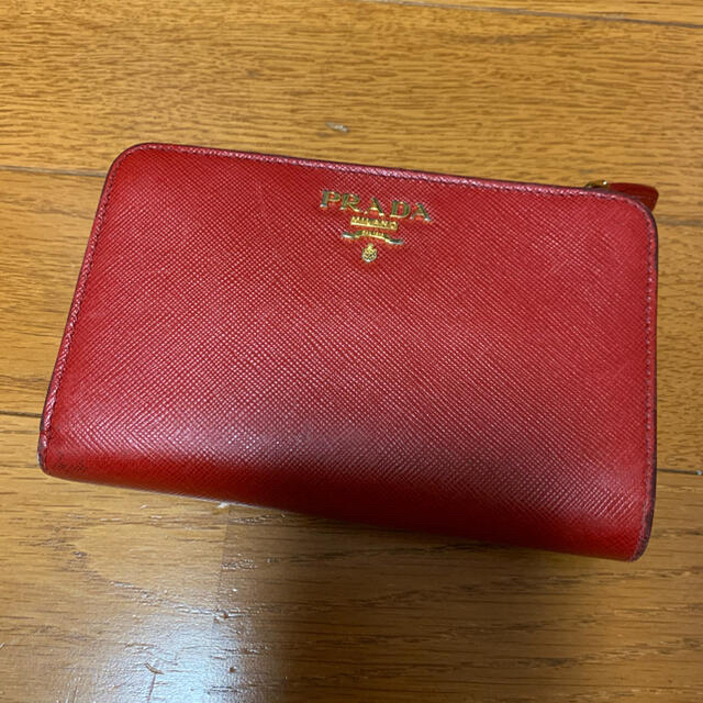 PRADA(プラダ)のPRADA プラダ 二つ折り財布 レディースのファッション小物(財布)の商品写真