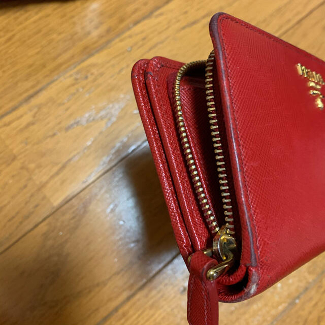 PRADA(プラダ)のPRADA プラダ 二つ折り財布 レディースのファッション小物(財布)の商品写真