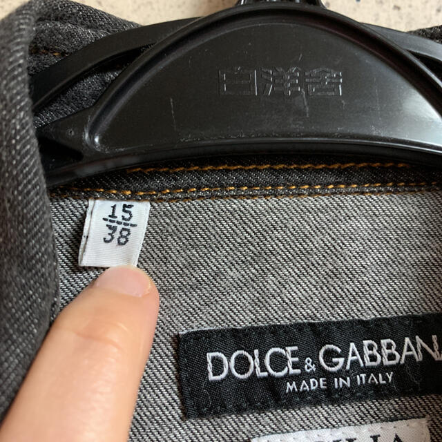 DOLCE&GABBANA(ドルチェアンドガッバーナ)のブラックデニムシャツ メンズ メンズのトップス(シャツ)の商品写真