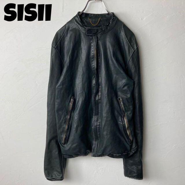 SISII シシ シングル ライダース 白ステッチ 初期型 シッシ レザーレザージャケット