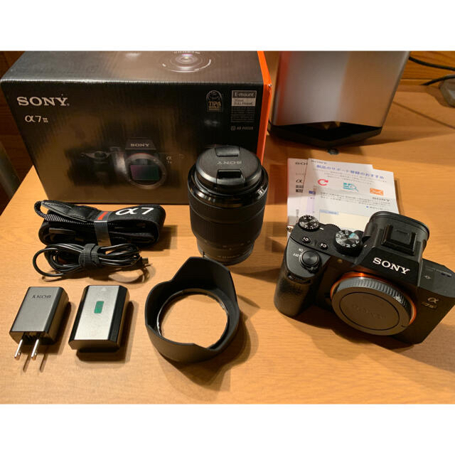 SONY(ソニー)の美品 SONY α7III ILCE-7M3 レンズキット 中古 送料無料 スマホ/家電/カメラのカメラ(ミラーレス一眼)の商品写真