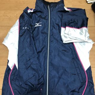 ミズノ(MIZUNO)のMIZUNO ミズノ   ウインドブレーカー　上　Mサイズ(ウェア)