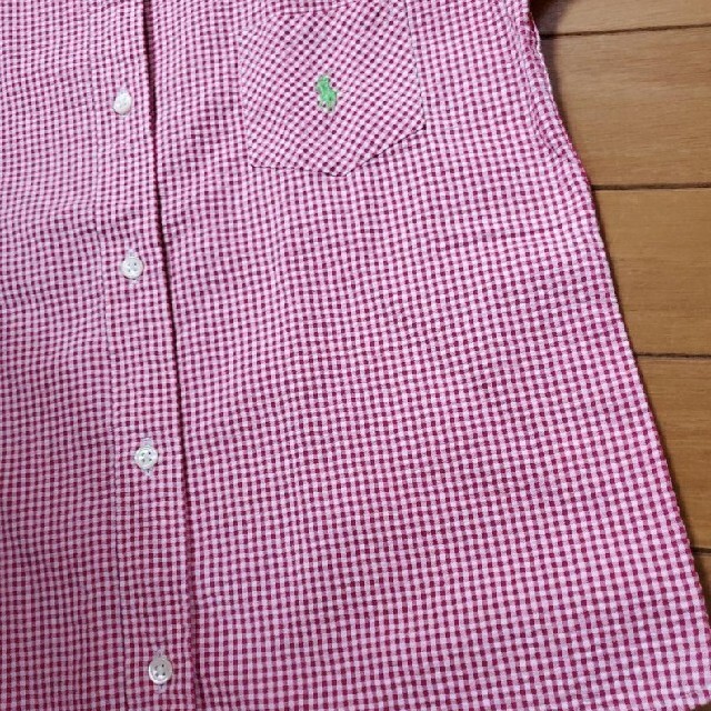 Ralph Lauren(ラルフローレン)のRALPH LAUREN　シャツ　半袖　150 キッズ/ベビー/マタニティのキッズ服男の子用(90cm~)(ブラウス)の商品写真