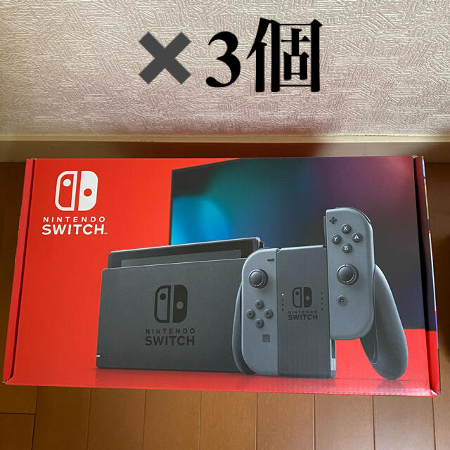 Switch 任天堂スイッチ 本体 グレー ニンテンドウ  3台セット