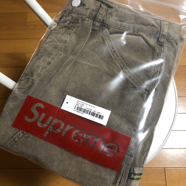 Supreme double knee corduroy pant 32 1