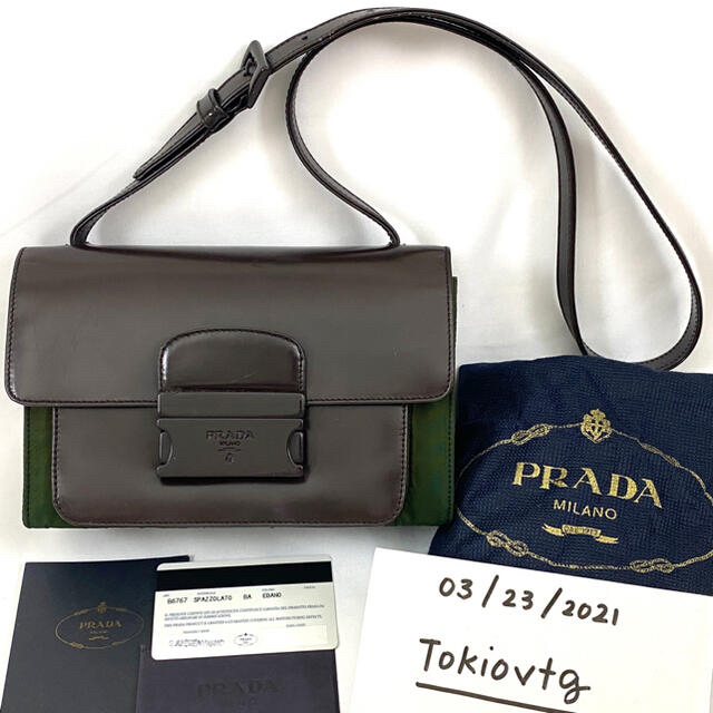 PRADA(プラダ)の【レア】Prada vintage ショルダーバッグ レディースのバッグ(ショルダーバッグ)の商品写真